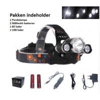 Led Pandelampe Genopladelig 13000Lm