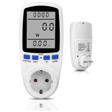 Wattmeter AC til måling af stikkontaktens el-forbrug