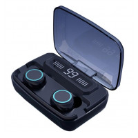TWS Mini-hovedtelefon med LED Digital Display Touch IPX7 Vandtæt 3300Mah