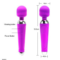 Tryllestav Vibratorer Til Kvinder Brystvorte Klitoral Stimulator Vagina 