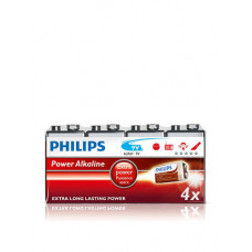 Philips 9V Extra long power 4 stk 