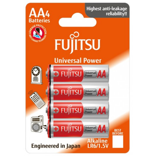 Fujitsu AA / LR06 Universal Power - 4 stk batterier 